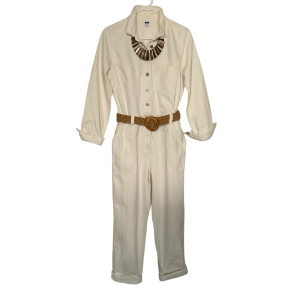 Old Navy Jumpsuit Retro Utility Coverall Long Sleeve Cotton Gorpcore Women’s S
